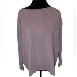 Women's Lululemon Mauve Long Sleeve Top M